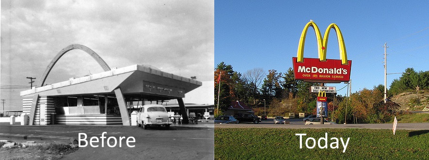 mc dolands icon golden arches